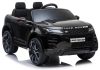 Range Rover Evoque elektromos kisautó, fekete fényezéssel