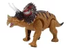 Dinosaur Triceratops elemmel működő sárga