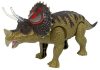 Dinoszaurusz Triceratops Rex elemes zöld