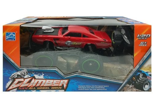 Távirányítós autó off-road R/C Red High Wheels