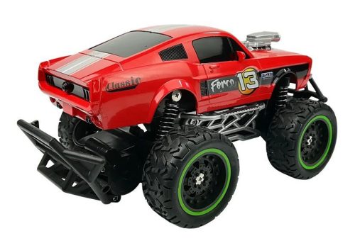 Távirányítós autó off-road R/C Red High Wheels