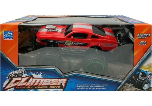 Távirányítós autó off-road R/C Red High Wheels