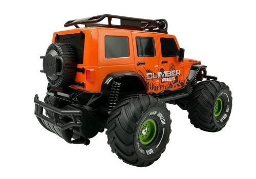 Távirányítós autó terepjáró R/C Jeep narancssárga 2.4G