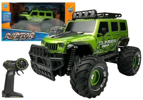 Távirányítós autó Off-road Jeep R/C zöld