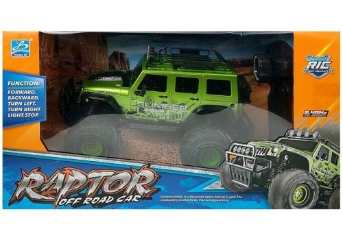 Távirányítós autó Off-road Jeep R/C zöld