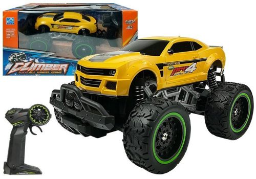 Távirányítós autó off-road R/C Yellow High Wheels