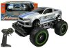 Távirányítós autó off-road R/C ezüst magas kerekek