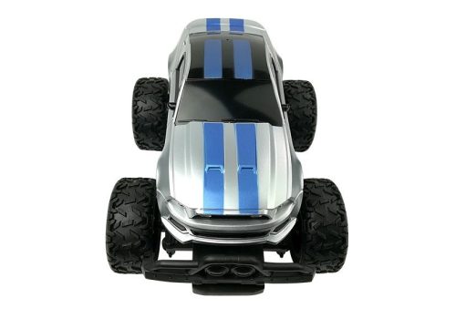 Távirányítós autó off-road R/C ezüst magas kerekek