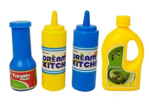 Műanyag edénykészlet kis szakácsnak