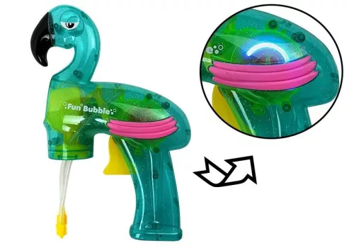 Szappanbuborék Gun Flamingo Blue