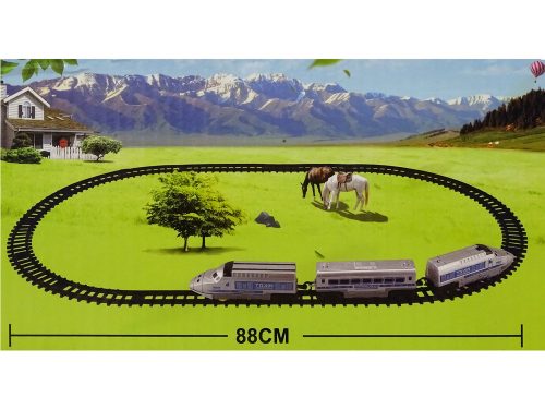 Vonat akkumulátor fényekkel és hangokkal