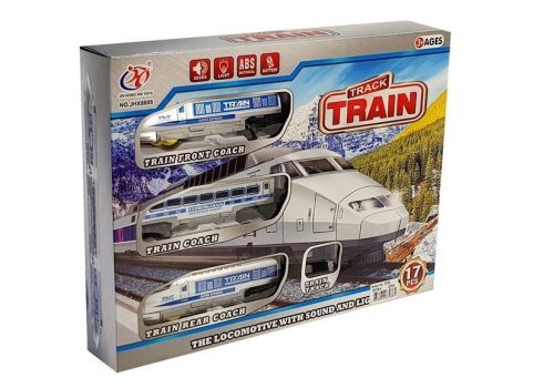 Vonat akkumulátor fényekkel és hangokkal