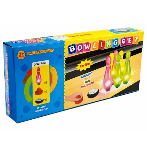 Bowling készlet fényekkel