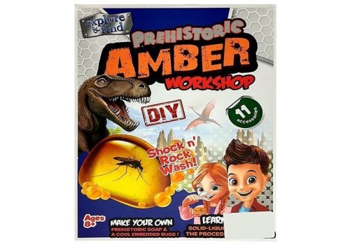 Őskori kreatív készlet borostyánszínű rovarok létrehozásához