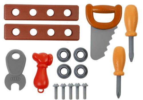 Szerszámkészlet kerekes tokban Műhelyfűrész Csavarhúzó