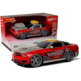 Automatikus DJ zenepanellel és fényhangszórókkal