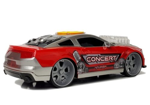 Automatikus DJ zenepanellel és fényhangszórókkal