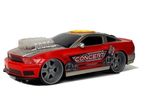 Automatikus DJ zenepanellel és fényhangszórókkal