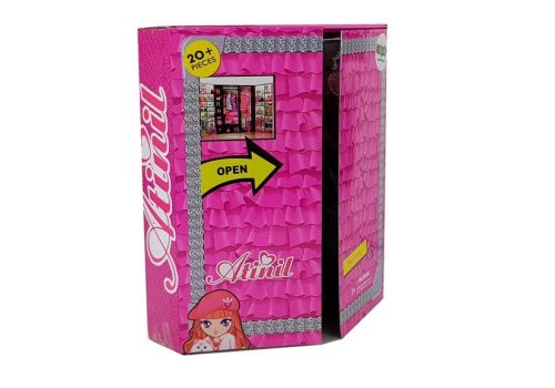 Baba kék báli ruha kézitáska szegecsekkel Ékszer