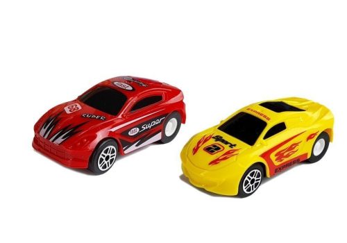 Versenypálya 4 hurokkal, két 181 cm-es autóval