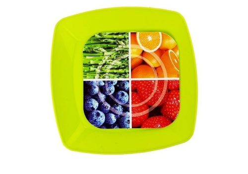 Készlet Eating Desszert Torta tálcával