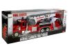 Firetruck kihúzható forgólétra R / C Sound Light sziréna