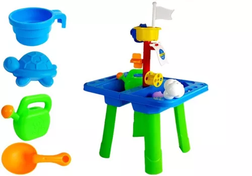 Sandbox asztal Formák Lapát Felhő