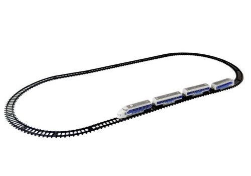 Pendolino Train akkumulátorral működő pályák hanggal és fénnyel