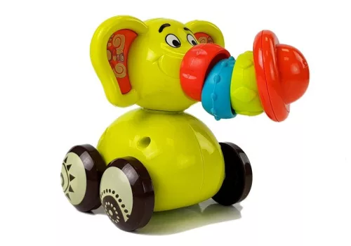 Játékautó elefánt babáknak Rugalmas trombita