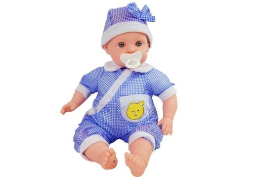 Doll Baby 45 cm kék ruházat