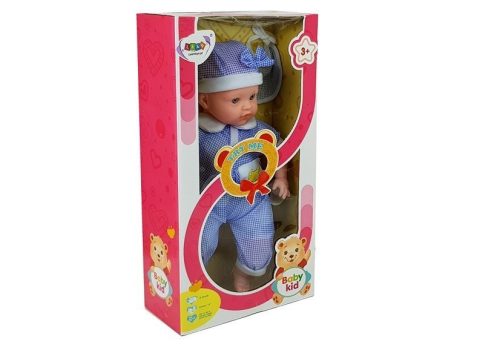 Doll Baby 45 cm kék ruházat