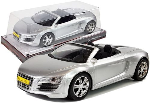 Játékautó Cabriolet Silver 1:18