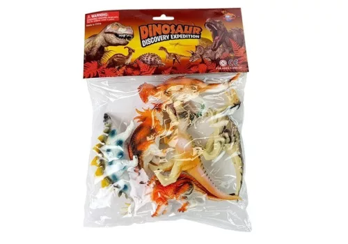 Dinoszaurusz figura szett 10 cm 6 darab