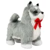 Interaktív Husky kutya mozog, ugat