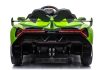 Elektromos Lamborghini Veneno zöld autó
