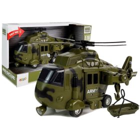 Katonai mentőhelikopter 1:16 Hook Sound Light