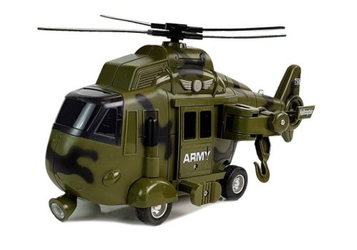 Katonai mentőhelikopter 1:16 Hook Sound Light