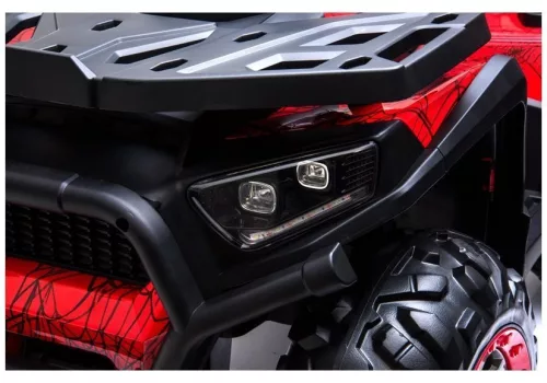 Elektromos quad XMX607 pirosra festett pók