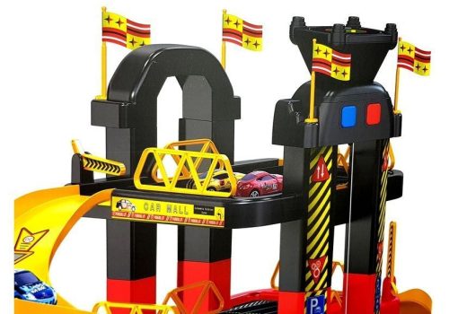 Garázs 5 szintes parkoló Akkumulátoros lift 10 autó számára Világítás