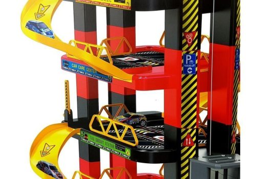 Garázs 5 szintes parkoló Akkumulátoros lift 10 autó számára Világítás