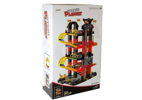 Garázs 5 szintes parkoló Akkumulátoros lift 10 autó számára Világítás