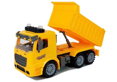 Billenős készlet 1:14 Útjelző táblák Sebességmérő kamera Sárga