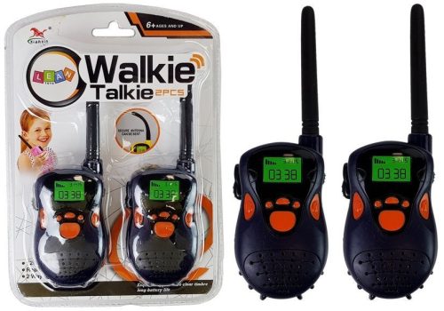 Walkie-talkie hatótávolság 100 m sötétkék gyerekeknek