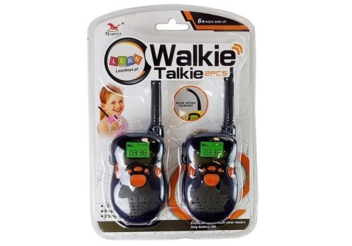 Walkie-talkie hatótávolság 100 m sötétkék gyerekeknek