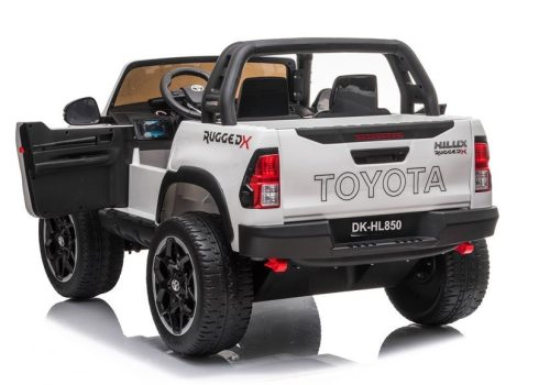 Electric Ride On Car Toyota Hilux Fehér
