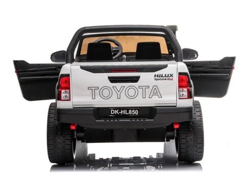 Electric Ride On Car Toyota Hilux Fehér