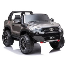 Electric Ride On Car Toyota Hilux Ezüstre festve