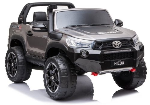 Electric Ride On Car Toyota Hilux Ezüstre festve