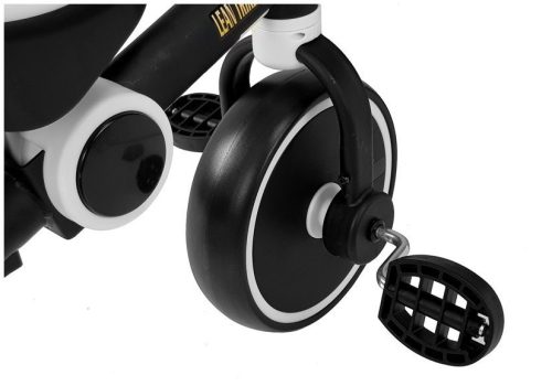 Háromkerekű kerékpár fekete-fehér