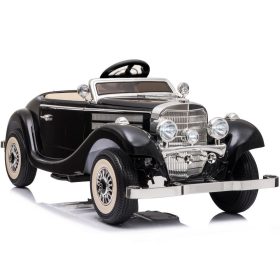 Elektromos kisautó Mercedes 540K fekete